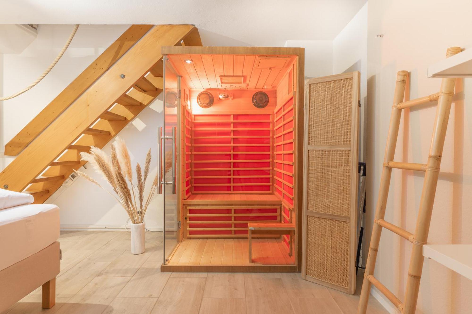 Seeblick-Oase Istayunixi Seenaehe-Sauna-Balkon-Netflix-Parkplatz Ohningen Eksteriør bilde